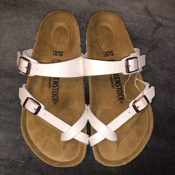 Birkenstock Mayari White Sandals - Picture 2 of 7